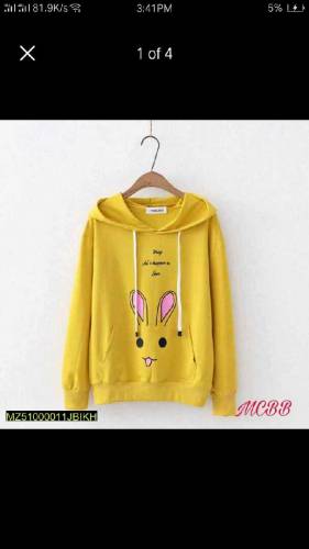 JBi Winter Rabbit Hoddie Unisex