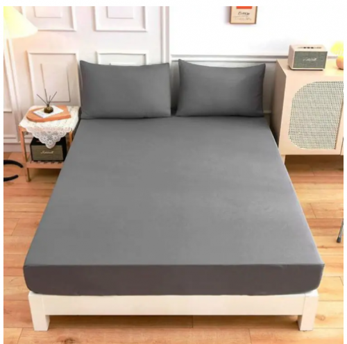 Stretch Jersey Fitted Bed Sheet 100% cotton mattaress cover 