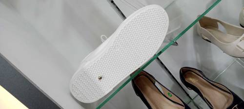 White Shoes Woman Split Leather High 5cm Platform Shoes Women Sneakers