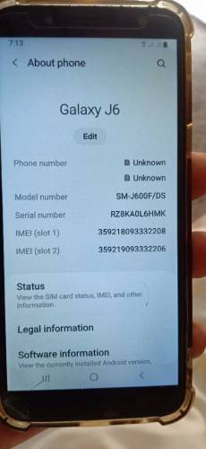 Samsung Galaxy J600F