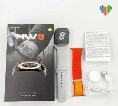 HW8 ULTRA SERIES 8 ORANGE/White 
