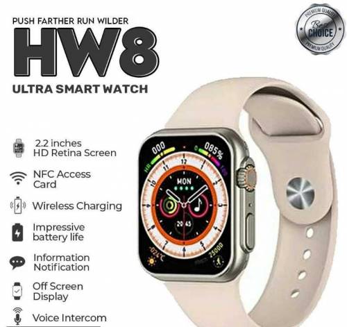 HW8 ULTRA SERIES 8 ORANGE/White 