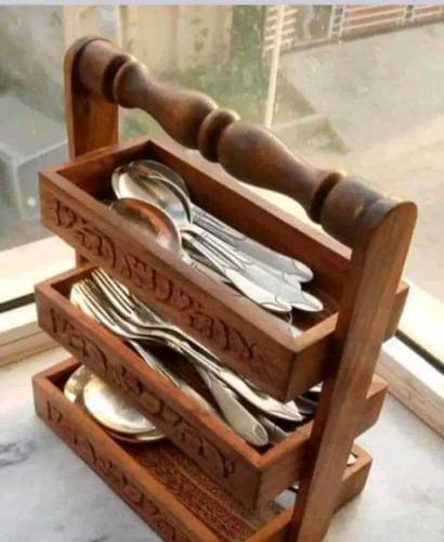 Wooden Spoon stand 