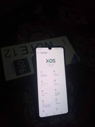 infinix note 12 full box 
