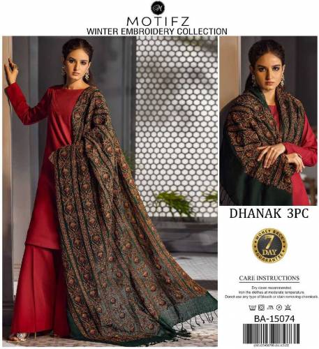 *Brand Name:Motifz* *Brand code:Ba15074**Fabric*Dhanak**