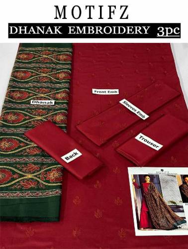*Brand Name:Motifz* *Brand code:Ba15074**Fabric*Dhanak**