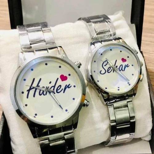 Customize couple watchs