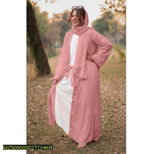 Celebrity Pink Abaya 