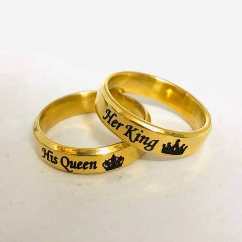 Customized Engraved Name _Band Rings