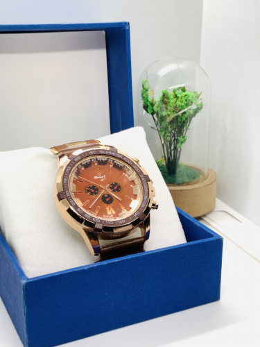 Rubber Strap Analog Watch For Men – Without Box