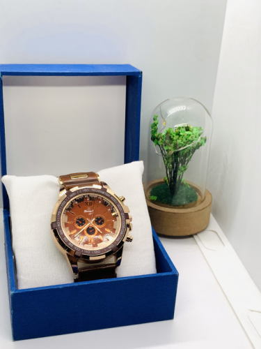 Rubber Strap Analog Watch For Men – Without Box