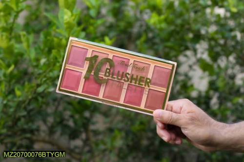 10 colour Blush-on palette 🔥 Delivery free 