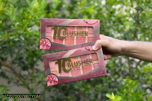 10 colour Blush-on palette 🔥 Delivery free 