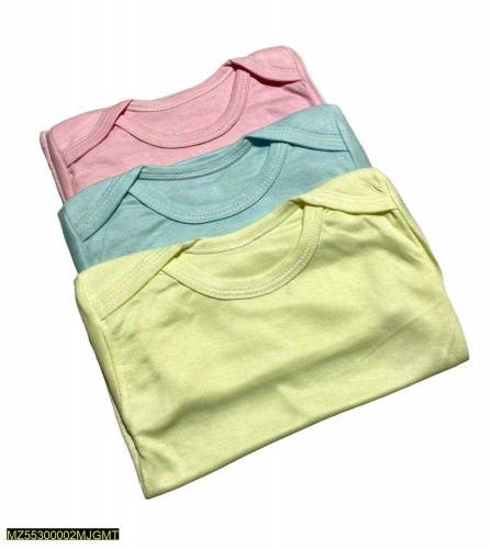 Baby Soft Cotton Inner Vest - Pack Of 3