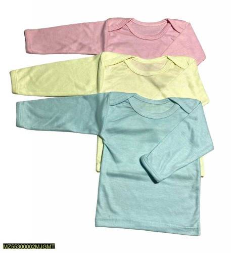 Baby Soft Cotton Inner Vest - Pack Of 3