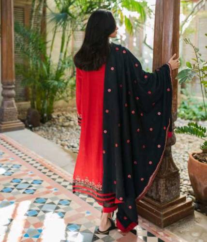 Fabric Khadar 3 Piece Unstitched 
