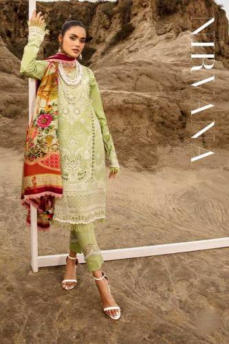 Nirvana luxury lawn 3 piece