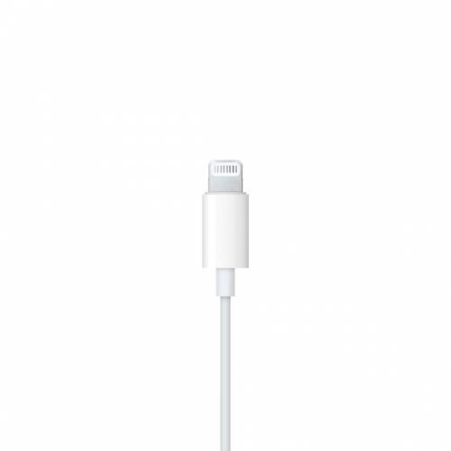 Apple EarPods Headphones with Lightning Connector. Microphone.