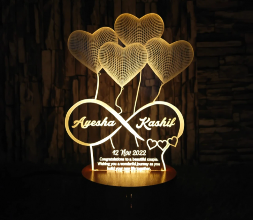 3d illusion lamp,3d light lamp,night lamp,decoration piece,gift box 