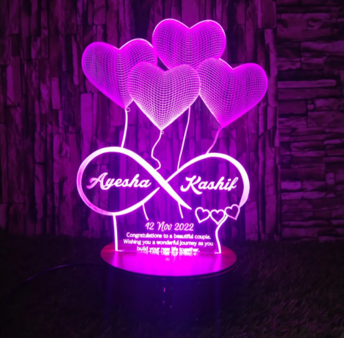3d illusion lamp,3d light lamp,night lamp,decoration piece,gift box 
