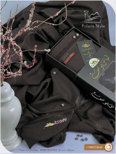 WASH & WEAR WINTER SEASON UNSTICHED *”Polaris Style by Libas-E-Yousaf