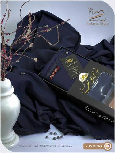WASH & WEAR WINTER SEASON UNSTICHED *”Polaris Style by Libas-E-Yousaf