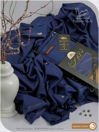 WASH & WEAR WINTER SEASON UNSTICHED *”Polaris Style by Libas-E-Yousaf