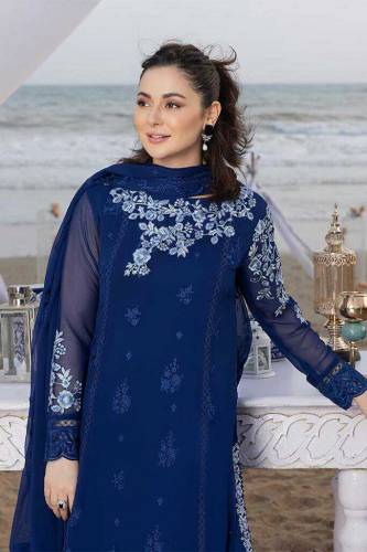 3D EMBRIODERY CHIFOON COLLECTION UNSTICHED
