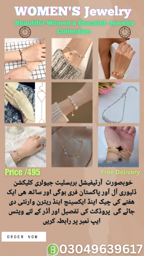 beautiful Women's Bracelet Jewelry Collection 