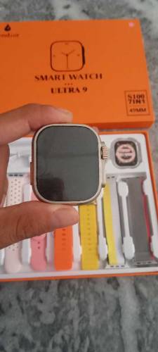 Fendior S100 ultra smart watch 7 in straps with silicone cover
