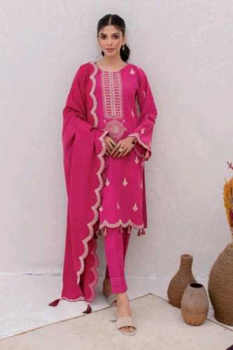 Khaddar 3 Piece Unstitched 