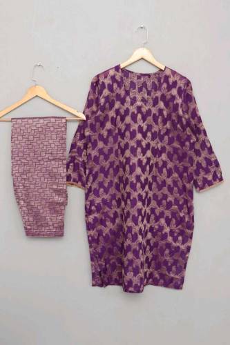 Stitched 3 Piece Jacquard 