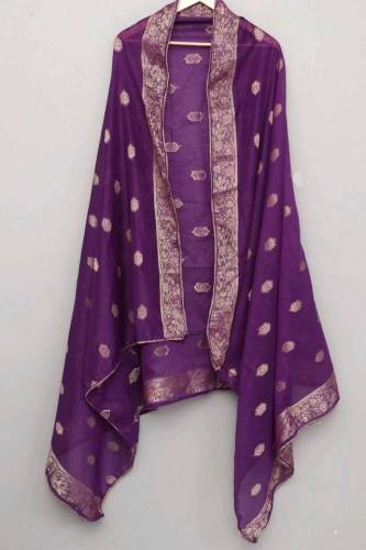 Stitched 3 Piece Jacquard 