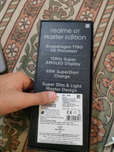 Realme GT MASTER EDITION COMPLETE BOX