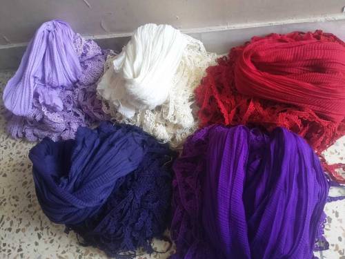 krinkle curls Dupatta