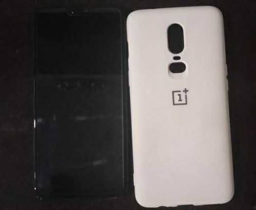 one plus 6 in best condition with hard silicone phone case 