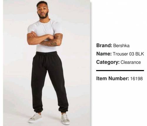 Trousers 👖 03 BLK 
