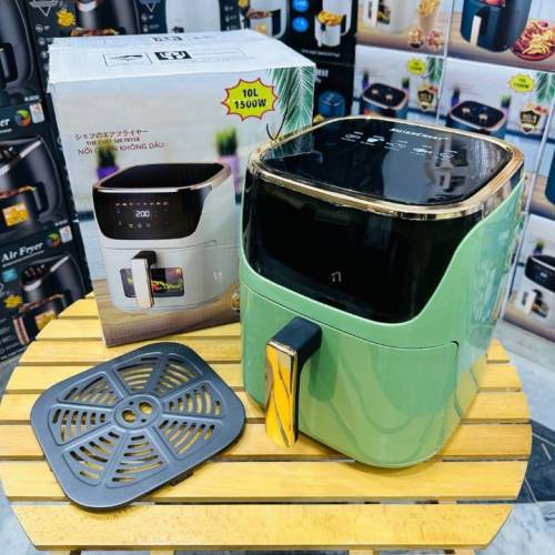 New) Korean Brand Electric LCD Touch Control Digital Air Fryer - 8.0 L