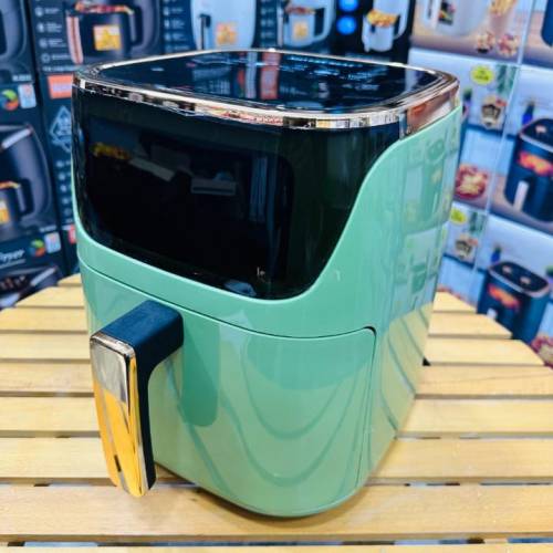 New) Korean Brand Electric LCD Touch Control Digital Air Fryer - 8.0 L