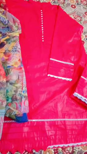 3pcs Party Wear And Casual Ready To Wear Dress are available 