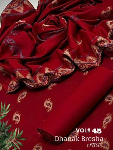 DHANAK BROSHA JACQUARD 3PC COLLECTION 