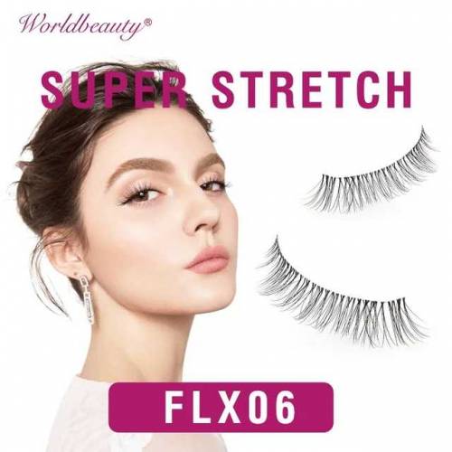 world beauty super stretch eyelashes 