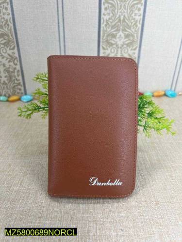 men's leather long wallet