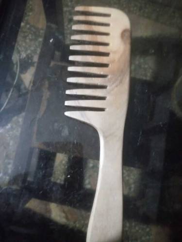 wooden comb