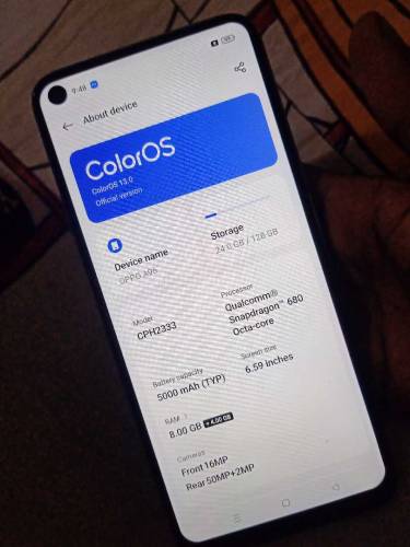 oppo A96 with Box 