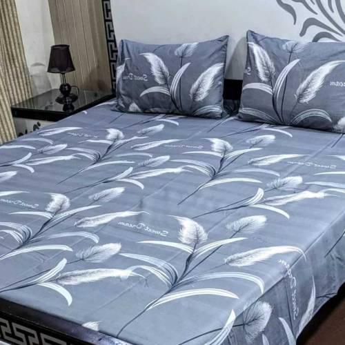 import cotton double bedsheet