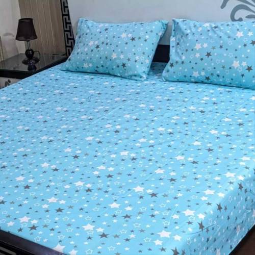 import cotton double bedsheet