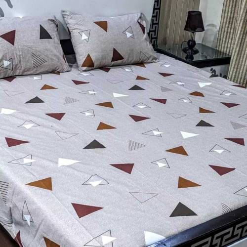 import cotton double bedsheet