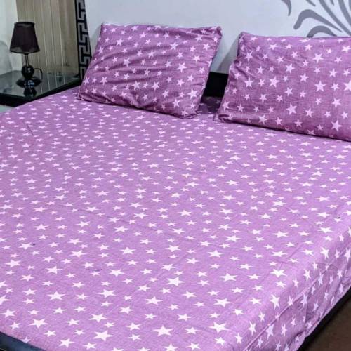 import cotton double bedsheet