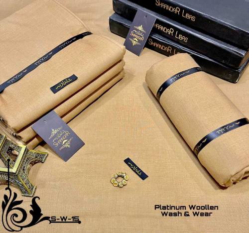 Wash &  Wear, Cotton, khaddar, Unstitched Suits for Men Winter Season 